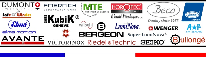 Sacoche 12 Outils Horlogers pour Réparation de Montre