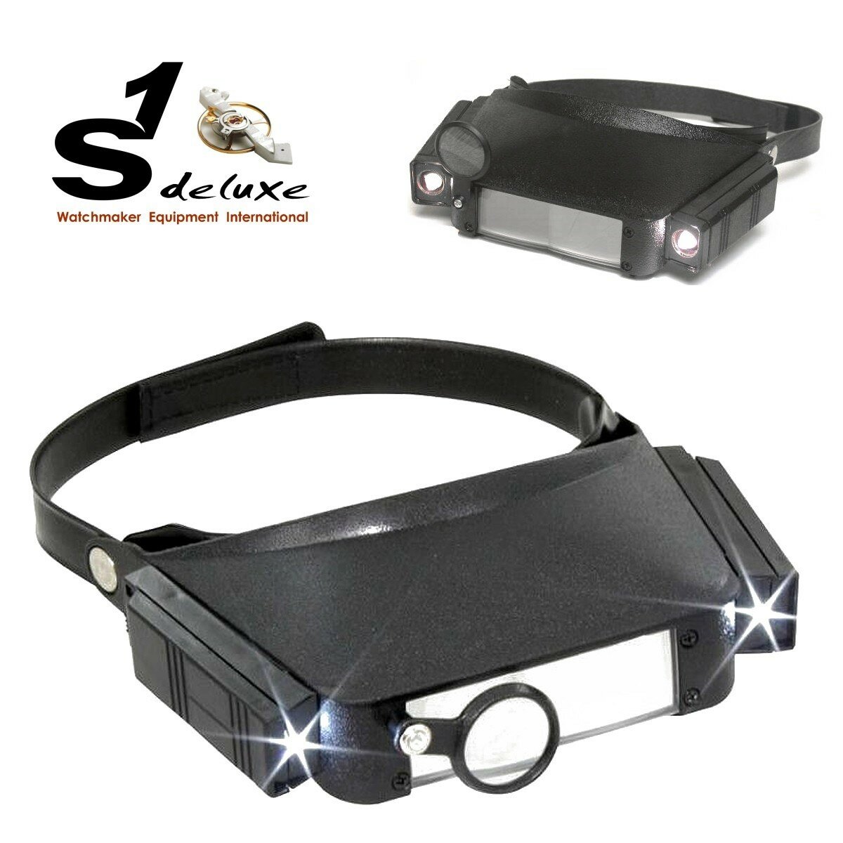 Loupe à bandeau LED VGEBY - Grossissement 8x 15x 23x - Idéale pour la Loupe à bandeau LED VGEBY - Grossissement 8x 15x 23x - Idéale pour la