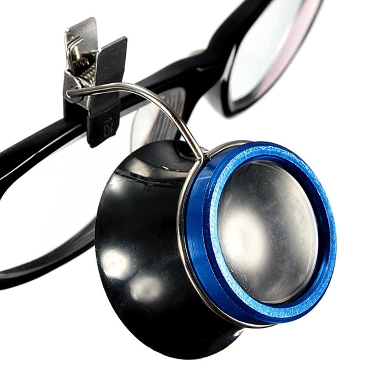 Loupe à top clipser sur lunettes
