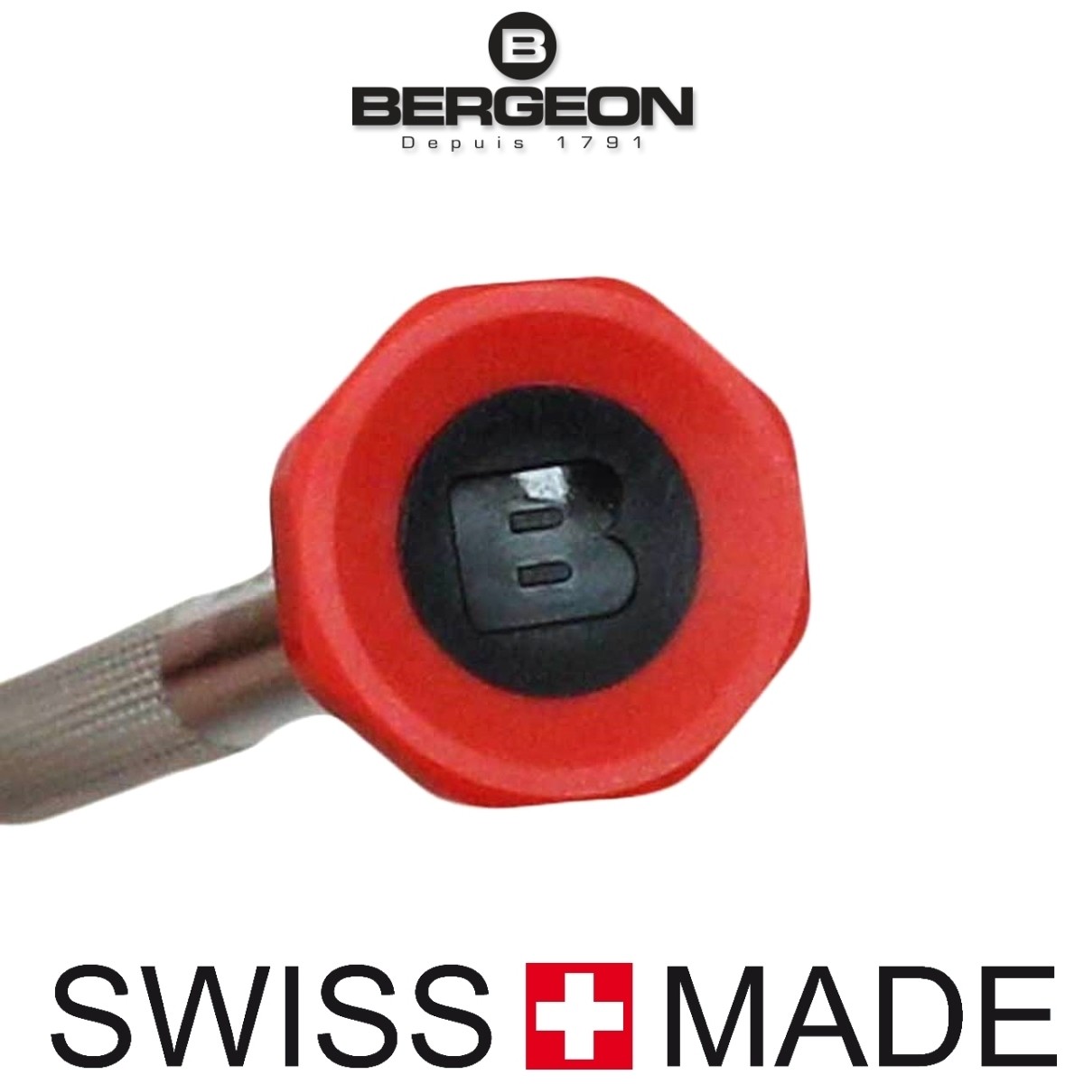Tournevis ergonomique Bergeon 30081-C-120 Phillips 1,20 mm - HS30081-C-120 SWISS