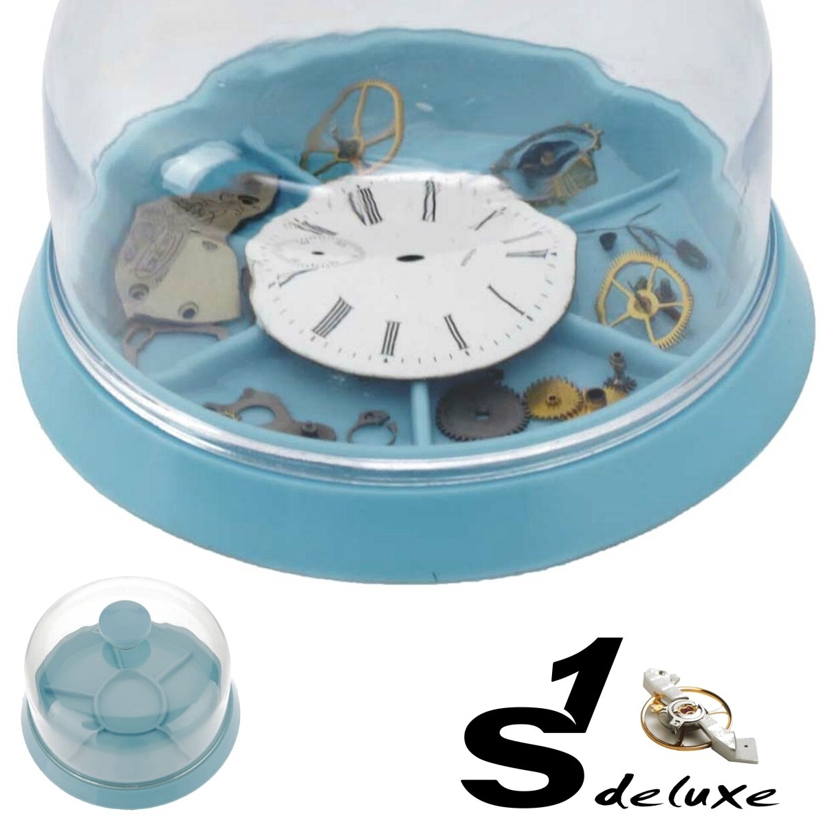 LRXIYODE BoîTe De Rangement HorlogèRe 5 PièCes Avec Couvercle De