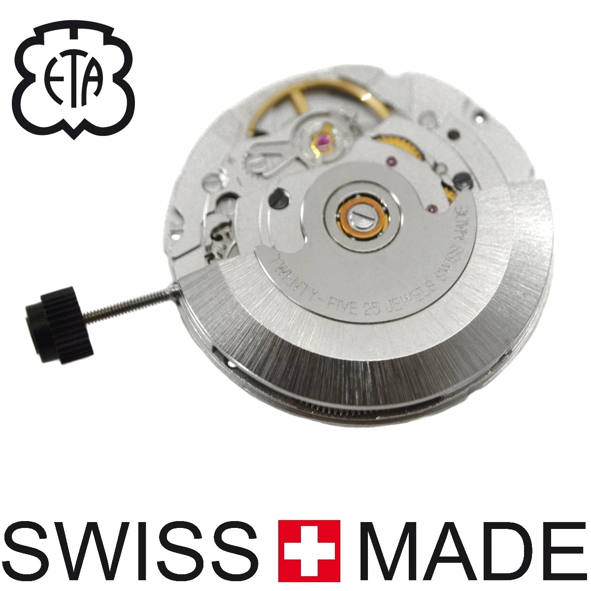 Mouvement montre automatique ETA 2836 2 joure et date Acheter un mouvement ETA d origine