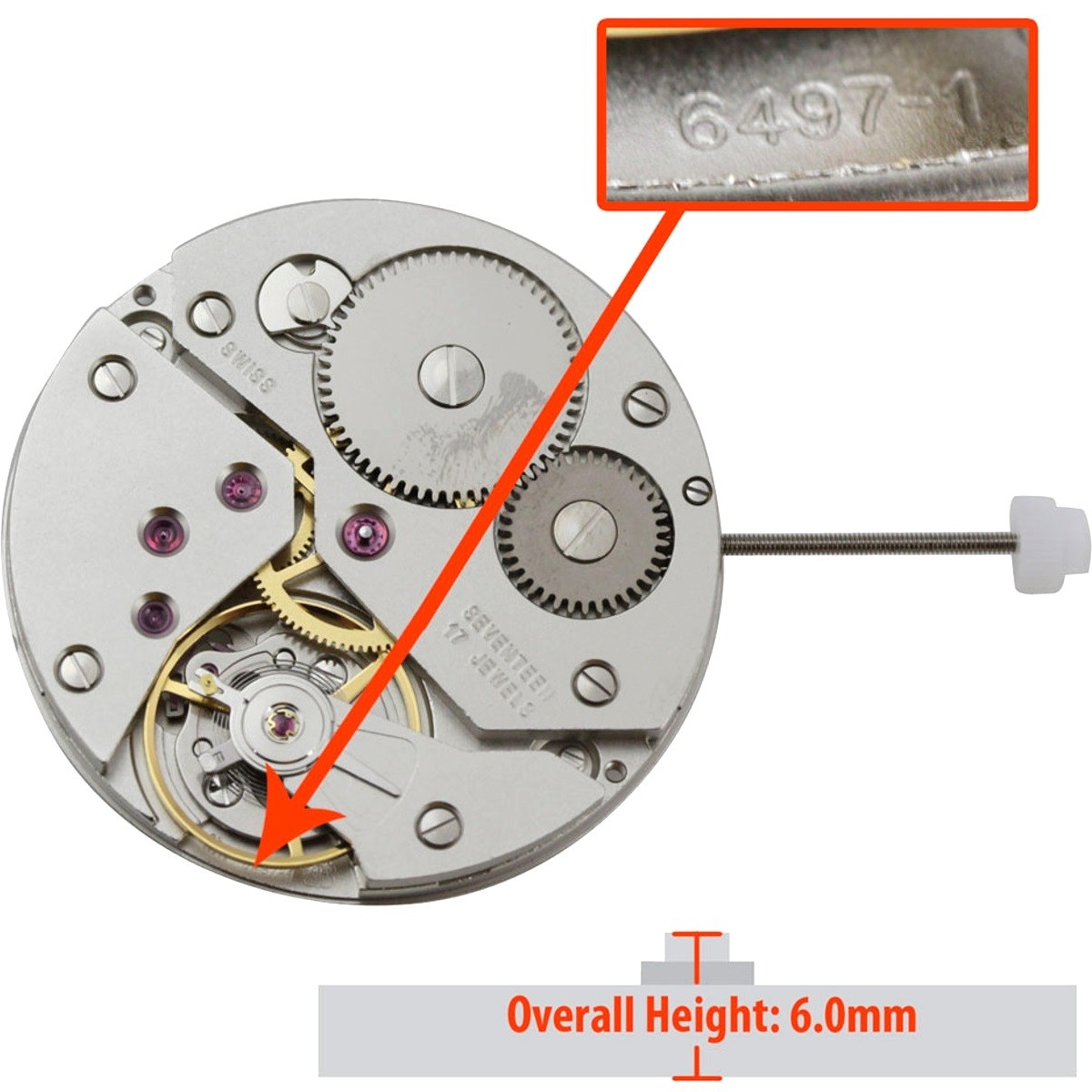 Eta 6497 movement for sale sales