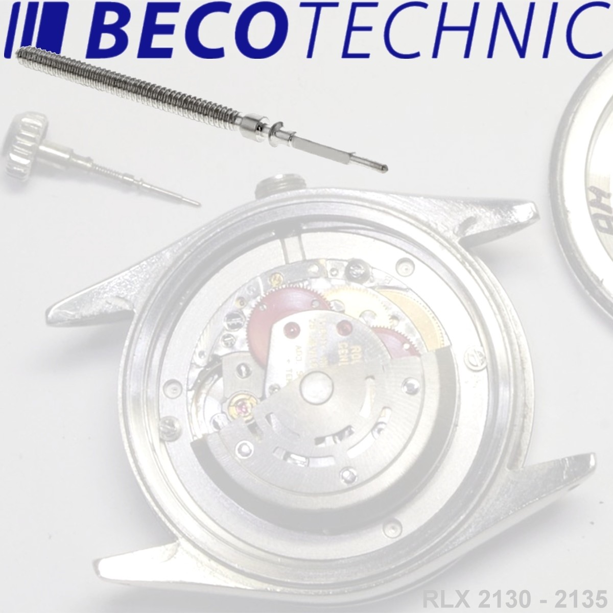PIECE HORLOGERIE MONTRE FE 8020 - 8021 UNE TIGE DE REMONTOIR