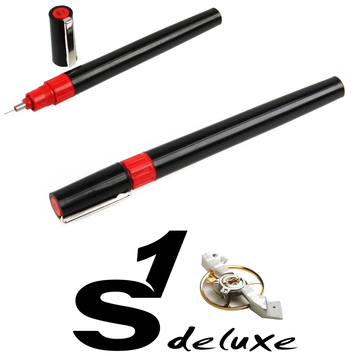 Aiguille De Stylo Pour Huile De Montre - Aiguille à Huile De Montre Professionnelle - Outil De Réparation De Montre De Précision | Lubrifiant De Différentes Tailles Pour Horlogers, Lubrification De