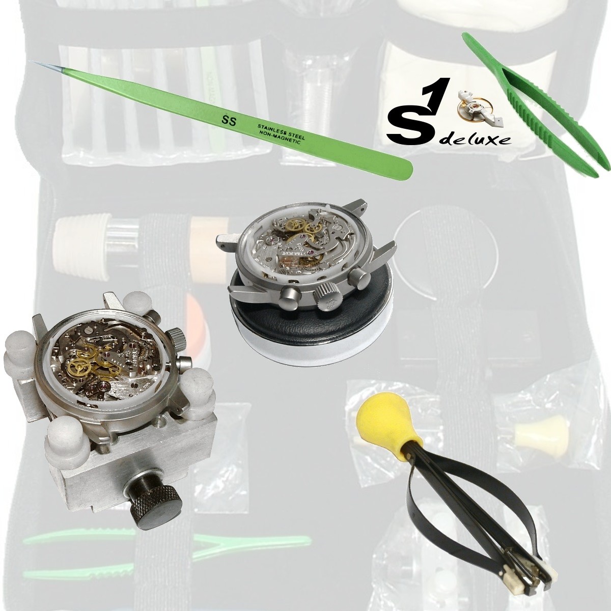 Kit outils WATCHMAKER DELUXE PRO pour horloger