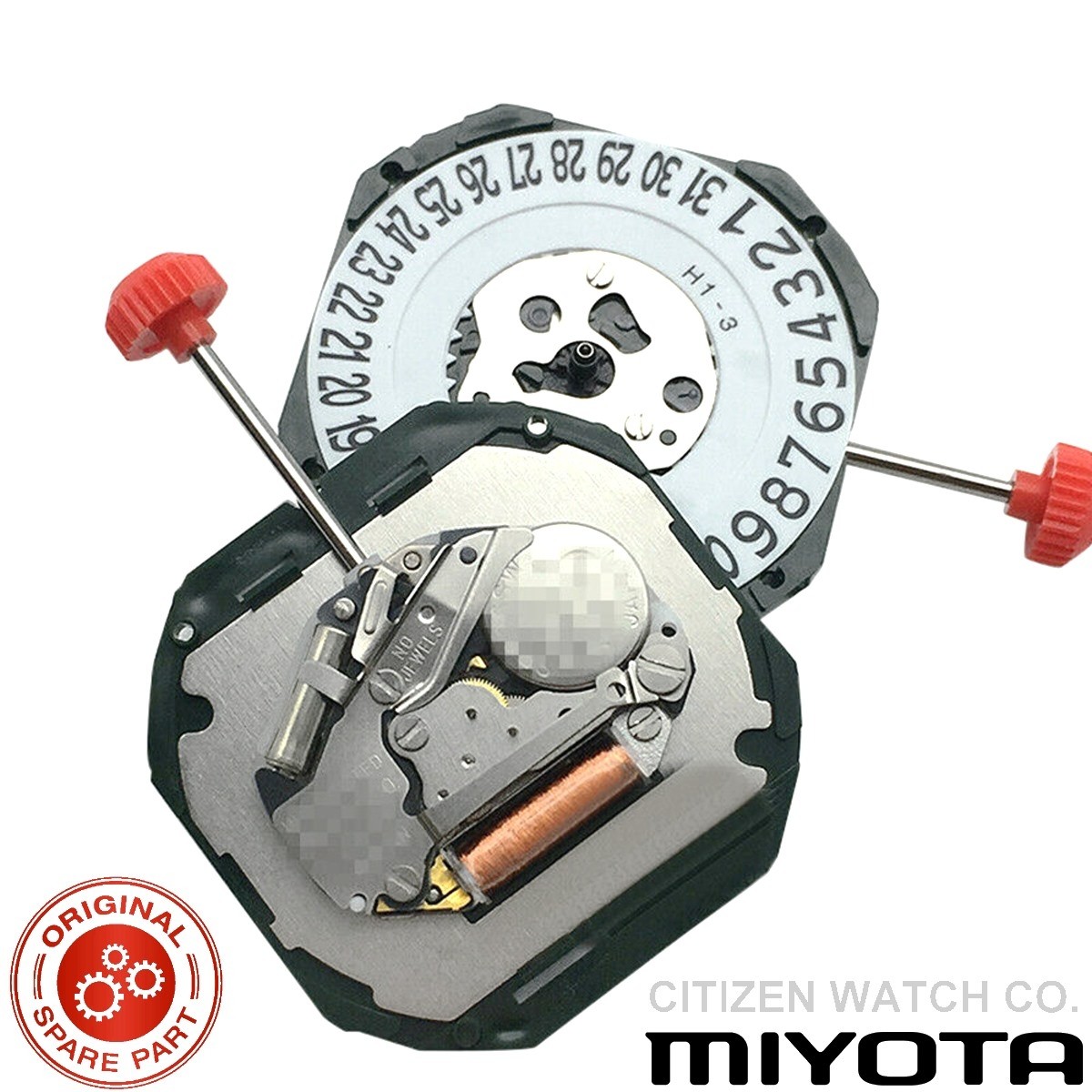 Mouvement Miyota 4T20 Quartz Pour Pièces/réparation (non Testé)
