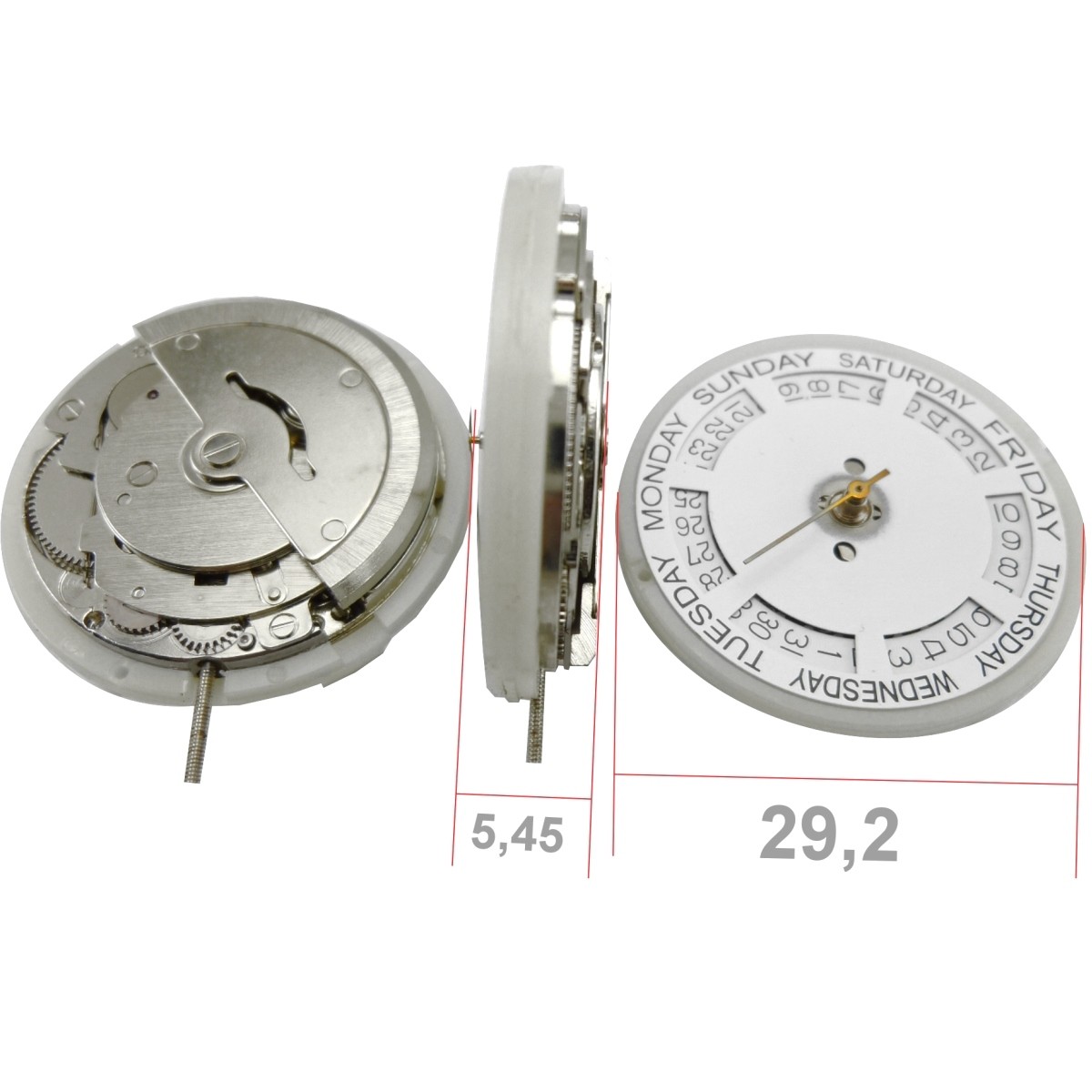 MOUVEMENT VINTAGE SEIKO 5automatic day date no 6119-8163 fabriqué au