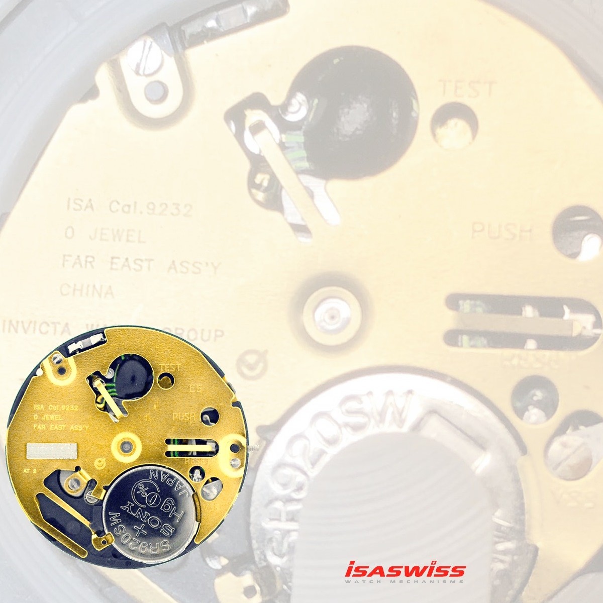 Lot De 5 Mouvements à Quartz Pour Montre - Modèle SL68 - Pour Réparation Et Remplacement - Sans Pile