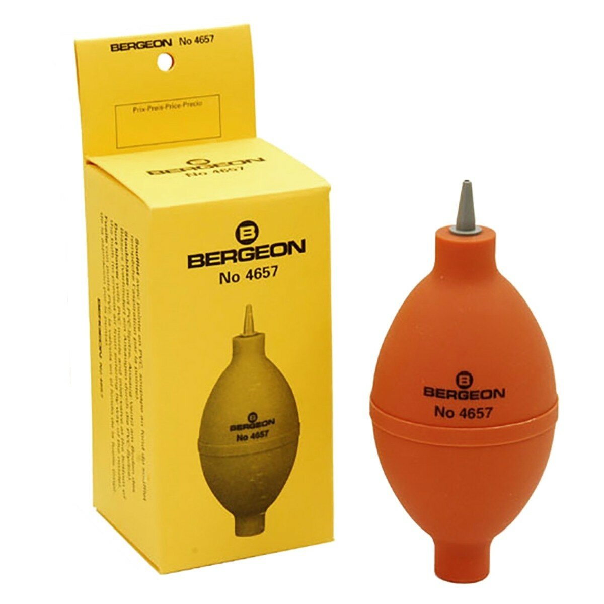 Lot De 3 Soufflets D'horloger Bergeon 5733 - Poire, Soufflet Et Soufflette, Neufs Sans Emballage