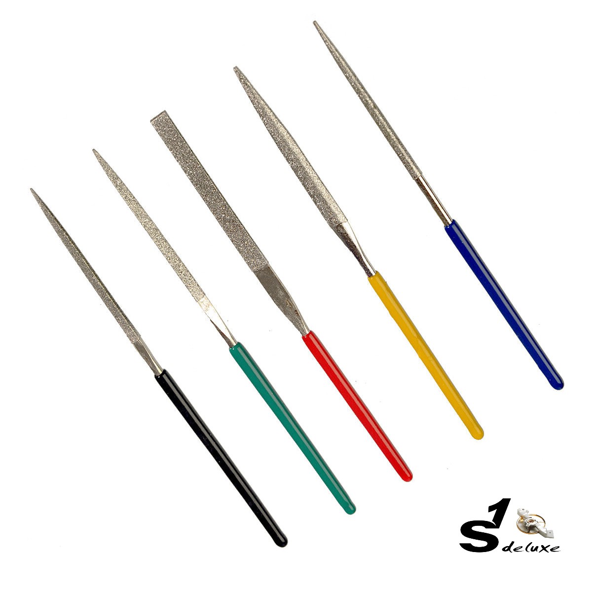 Précision Verre Céramique Bois 20 Limes Diamantées Mini 3mm - Pour Verre, Céramique, Bois, Métal - Gravure, Bijoux, Modélisme Limes Bijoux