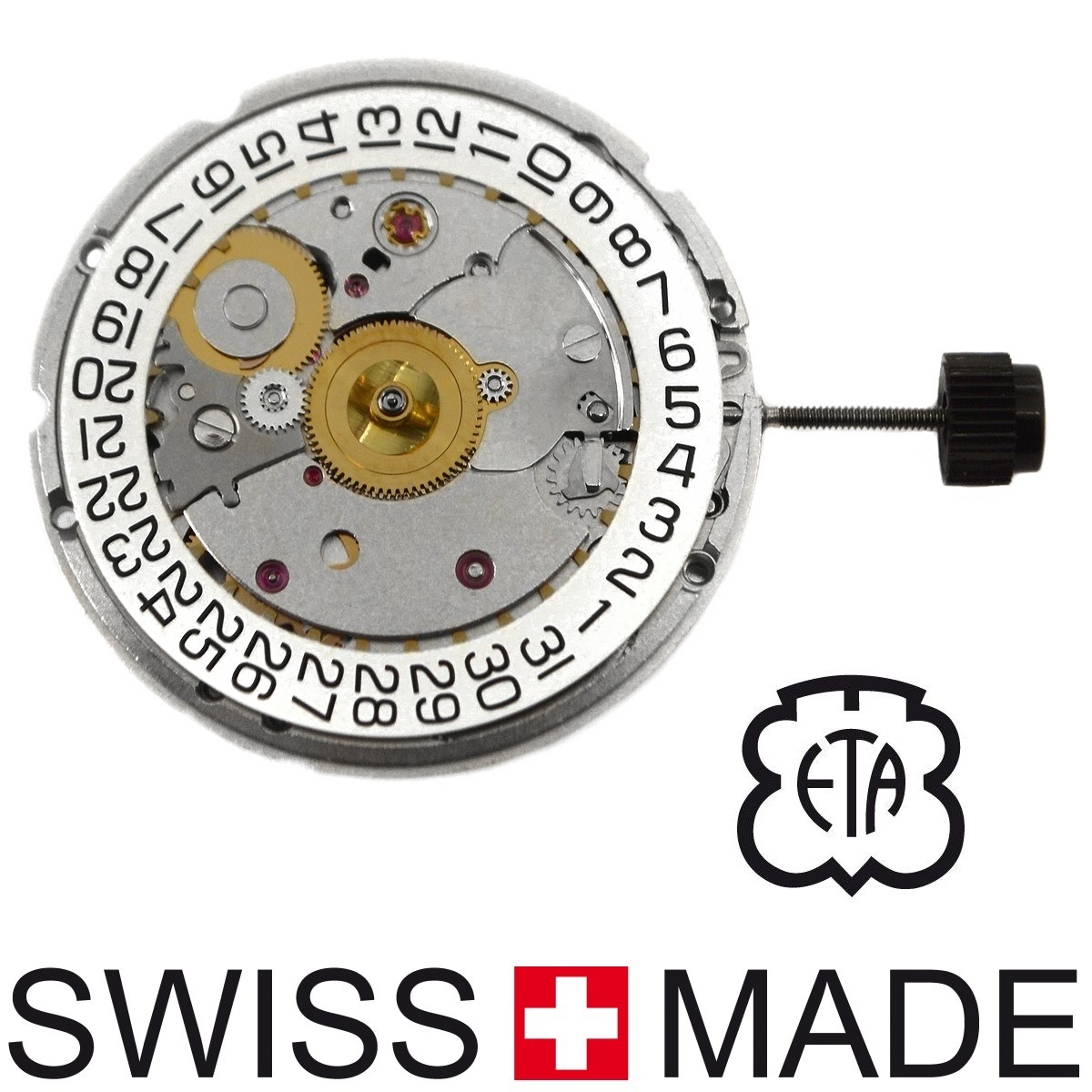 Mouvement montres automatique ETA 2824 2 avec date Acheter en ligne mouvements montres ETA