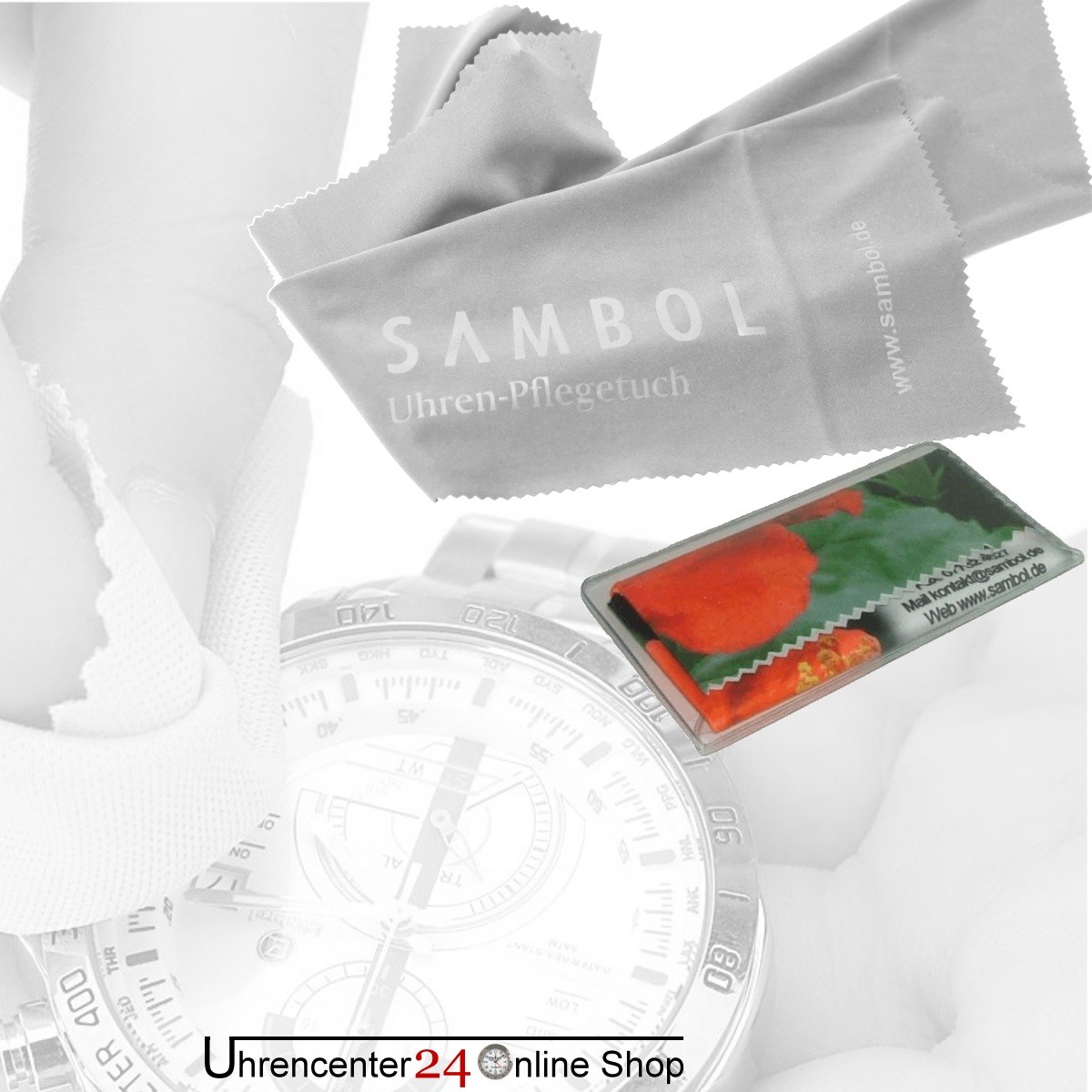 Kit de nettoyage et polissage SAMBOL EXCLUSIV pour montres - comment  nettoyer une montre