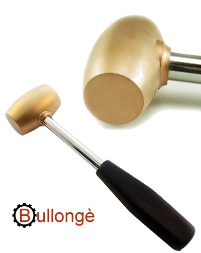 Marteau d'bijoutier avec tête en laiton BULLONGÈ DAP1