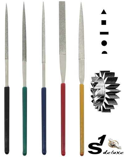 Assortiment de limes aiguilles diamantées DI-100