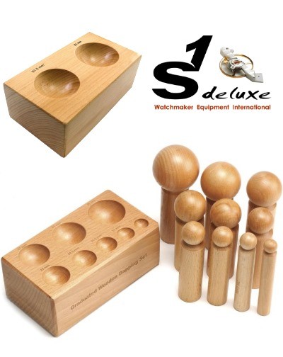 Tas plat et bouterolles dé bois DomeXX-10