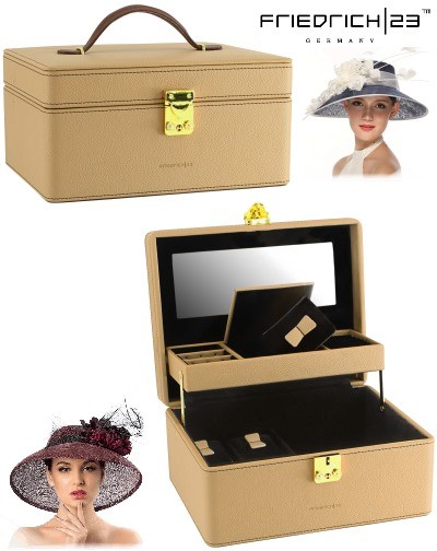Boîtes à bijoux et montres ASCOT BEIGE by Friedrich|24