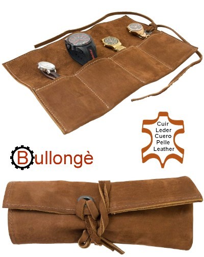 Rouleau à montres BULLONGÈ LUXOWA SUPER-SOFT suède 