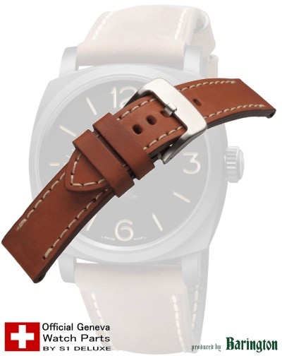 Bracelet de montre cuir ROYAL AERONAUTICAL 24 marron