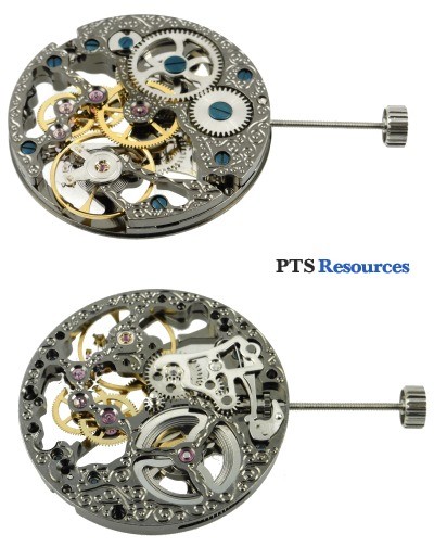 9211-GB SQUELETTE VINTAGE mouvement pour montres