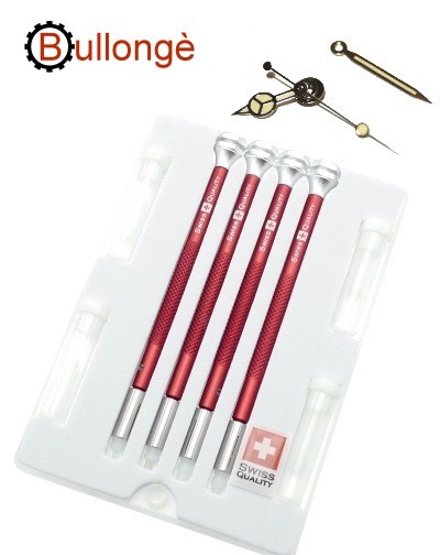 Assortiment de 4 outils a poser les aiguilles PRO