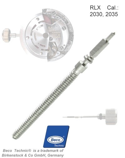 Tige de remontoir pour RLX 2030 et 2035