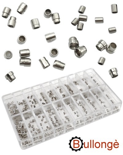 Grand assortiment de 580 tubes pour boîtes étanches de montre