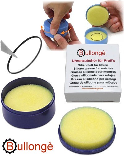 Boîte de graisse silicone BULLONGÈ SILICON-8 pour joints de fond