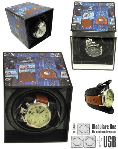 Remontoir montres MODULARE ONE USB BLUE JEANS