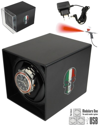 Remontoir montres MODULARE ONE USB SKULL ITALIA