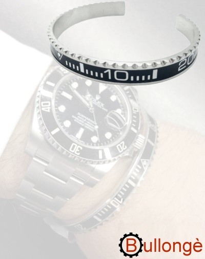 Bracelet BULLONGÈ SUB noir