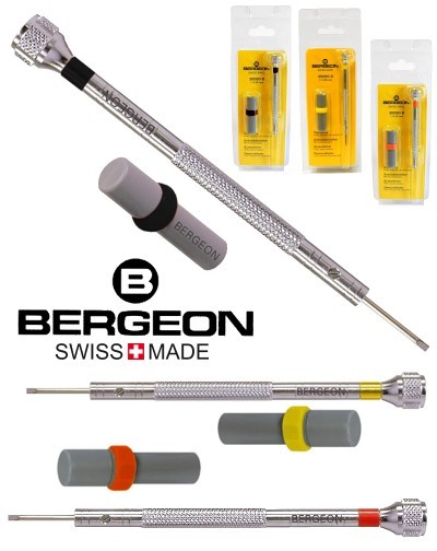 3 tournevis d'horloger Bergeon 30080 pour montres - Outillage pour  horlogerie