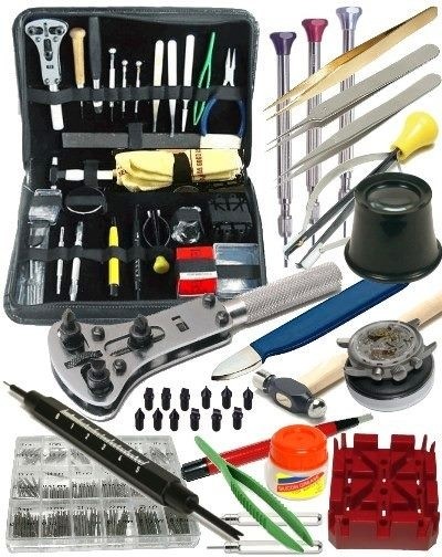 Grand kit outils d'horloger S1 DELUXE PRE-LIGHT - Kit outillage