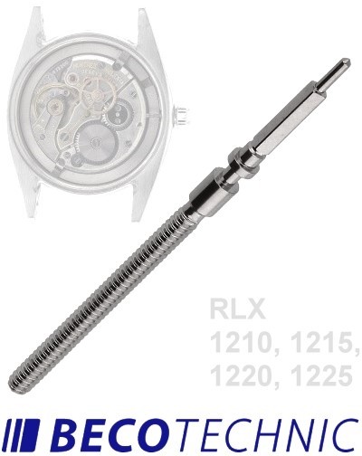 Tige de remontoir pour RLX 1210, 1215, 1220, 1225