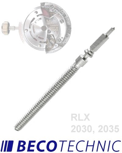 Tige de remontoir pour mouvement RLX 2030 et 2035