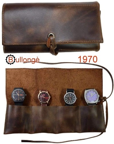 Rouleau à montres BULLONGÈ LUXOWA SUPER-SOFT suède 