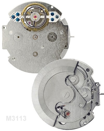 Montre sales automatique balancier
