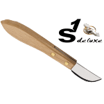 Couteau pour fond clipsé S1 Deluxe NOXX avec manche en bois