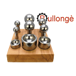 Jeu de bouterolles large SYLEFORM-MEGA9 avec 3 matrices rond