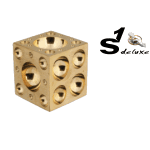 Dé à emboutir pour bijoutier en bronze 1.0 Inch ou 2,54cm