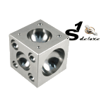 Dé à emboutir en acier 2.0 x 2.0 Inch (5,1 cm)