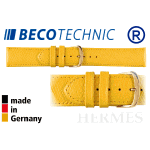 Bracelet de montre HERMES 22mm jaune / plaqué or