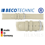 Bracelet de montre HERMES 22mm beige / acier