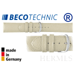 Bracelet de montre HERMES 18mm beige / acier