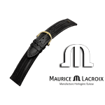 Bracelet de montre MAURICE LACROIX TEJU 20 noir or