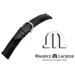 Bracelet de montre MAURICE LACROIX LOISIANA noir/inox 18