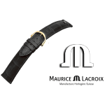 Bracelet de montre MAURICE LACROIX LOISIANA noir/or 18