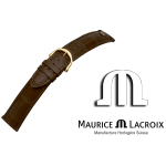 Bracelet de montre MAURICE LACROIX LOISIANA brun/or 18