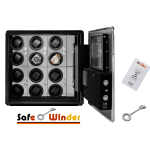 Safewinder Type PRESTIGE X12 = Coffre-fort & 12 Remontoirs