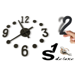 S1 Deluxe Kit grande horloge murale 3D